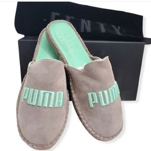 Puma X Rihanna Fenty Suede Espadrilles - image 1